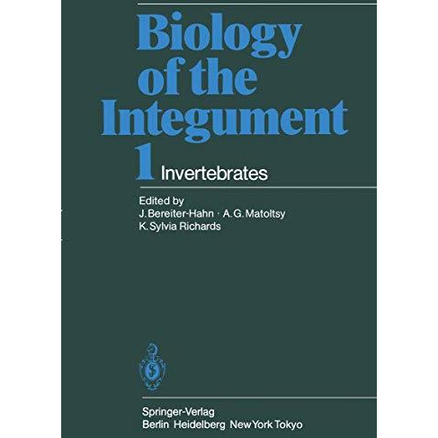 Biology of the Integument: Invertebrates [Paperback]