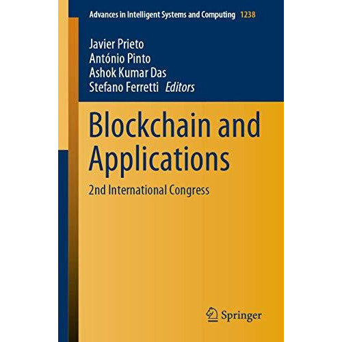 Blockchain and Applications: 2nd International Congress [Paperback]