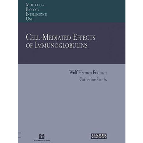 Cell-Mediated Effects of Immunoglobulins [Paperback]