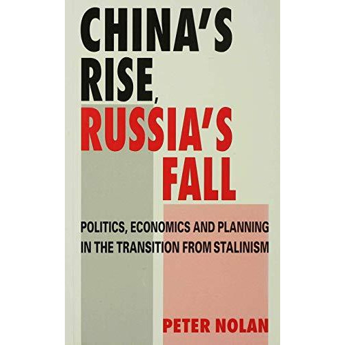 China's Rise, Russia's Fall: Politics, Economics and Planning in the Transition  [Paperback]