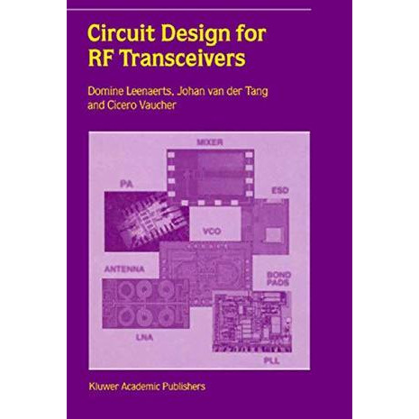 Circuit Design for RF Transceivers [Hardcover]