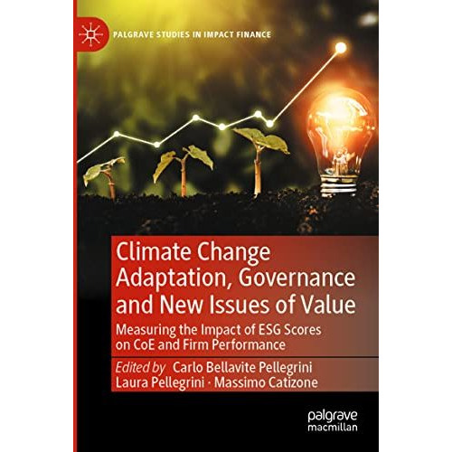 Climate Change Adaptation, Governance and New Issues of Value: Measuring the Imp [Paperback]