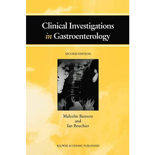 Clinical Investigations in Gastroenterology [Paperback]