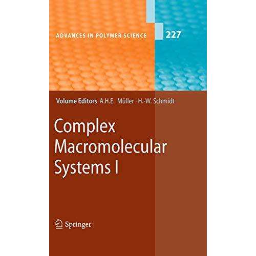 Complex Macromolecular Systems I [Hardcover]