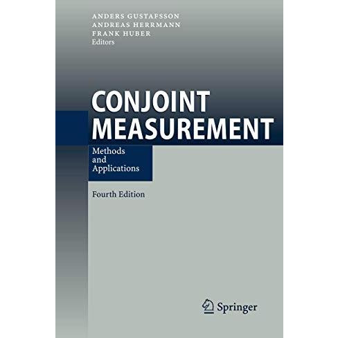 Conjoint Measurement: Methods and Applications [Paperback]