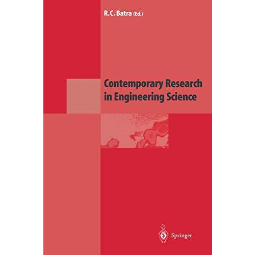 Contemporary Research in Engineering Science [Paperback]