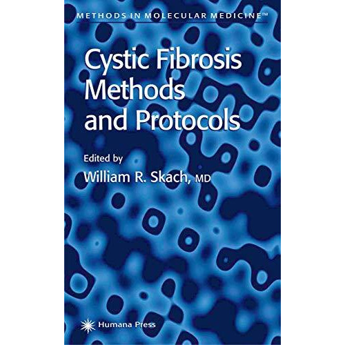 Cystic Fibrosis Methods and Protocols [Paperback]