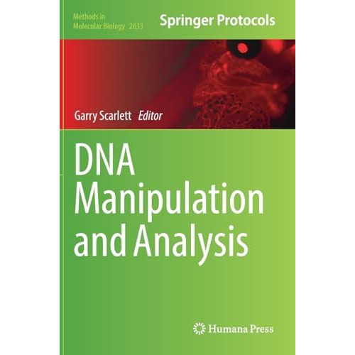 DNA Manipulation and Analysis [Hardcover]