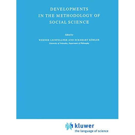 Developments in the Methodology of Social Science [Hardcover]