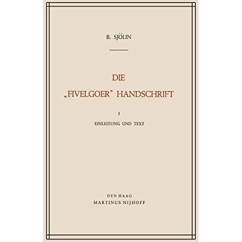 Die Fivelgoer Handschrift [Paperback]