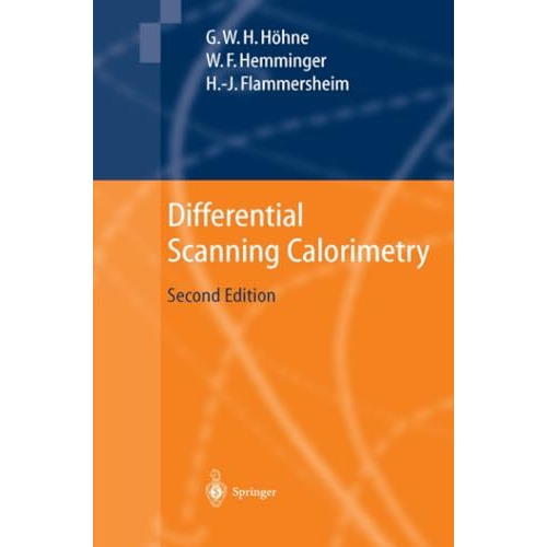 Differential Scanning Calorimetry [Paperback]