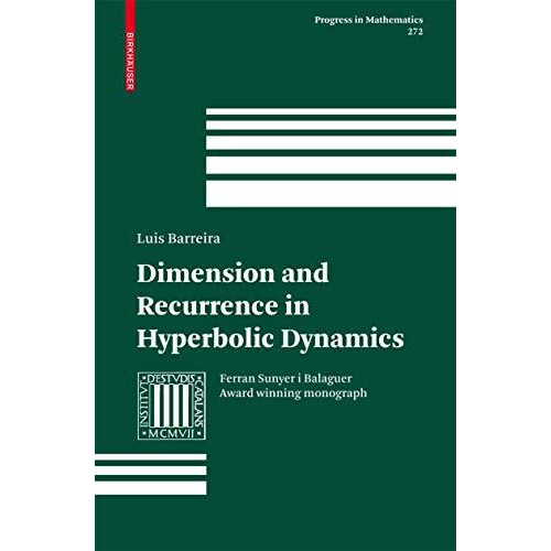 Dimension and Recurrence in Hyperbolic Dynamics [Hardcover]