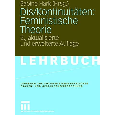 Dis/Kontinuit?ten: Feministische Theorie [Paperback]