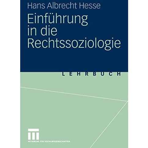 Einf?hrung in die Rechtssoziologie [Paperback]