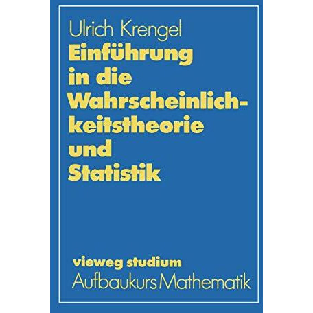 Einf?hrung in die Wahrscheinlichkeitstheorie und Statistik [Paperback]