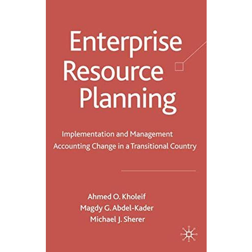 Enterprise Resource Planning: Implementation and Management Accounting Change in [Hardcover]