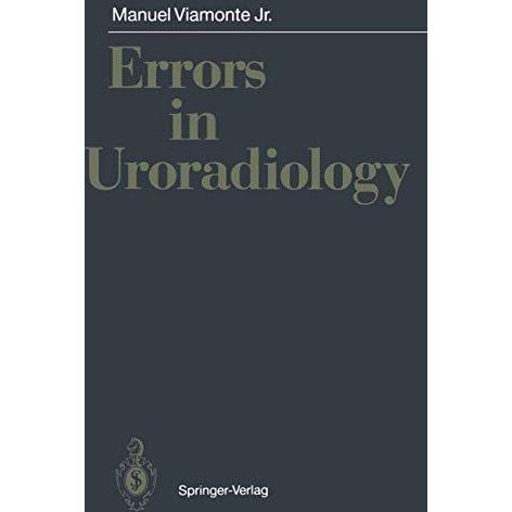 Errors in Uroradiology [Paperback]