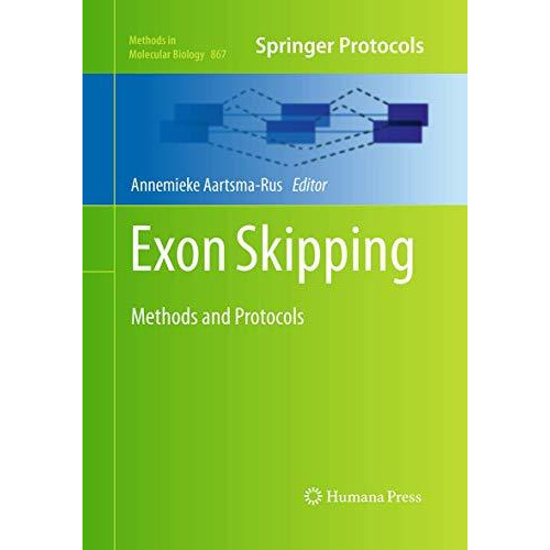 Exon Skipping: Methods and Protocols [Paperback]