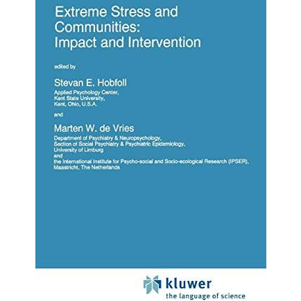 Extreme Stress and Communities: Impact and Intervention [Paperback]