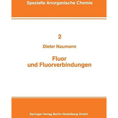 Fluor und Fluorverbindungen [Paperback]