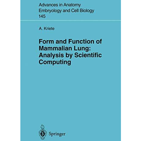 Form and Function of Mammalian Lung: Analysis by Scientific Computing [Paperback]