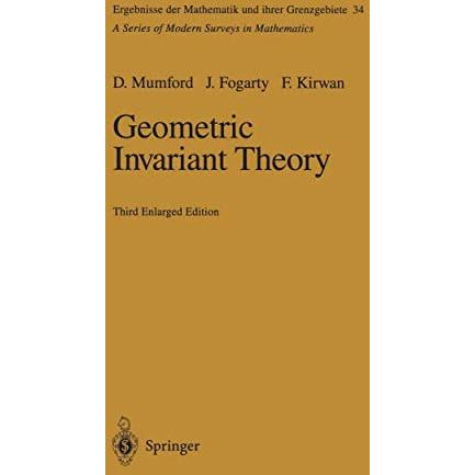 Geometric Invariant Theory [Hardcover]