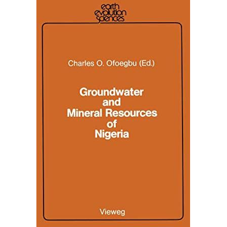 Groundwater and Mineral Resources of Nigeria [Paperback]