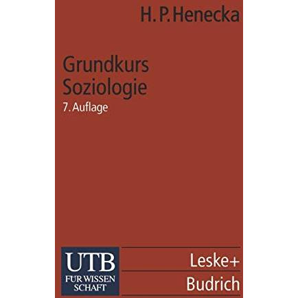 Grundkurs Soziologie [Paperback]