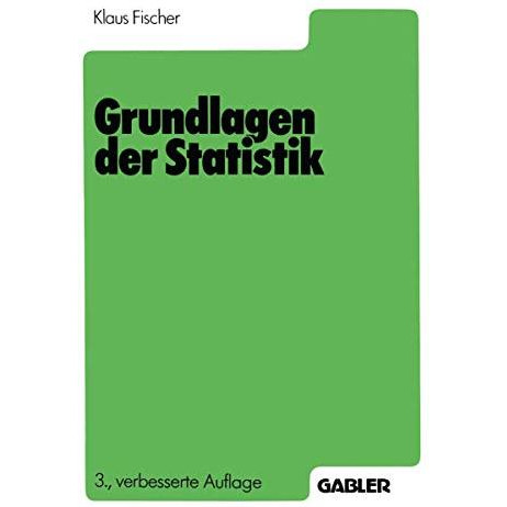 Grundlagen der Statistik [Paperback]