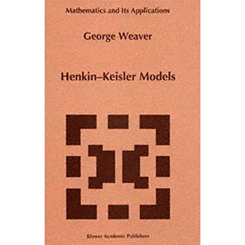 Henkin-Keisler Models [Hardcover]