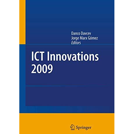 ICT Innovations 2009 [Paperback]