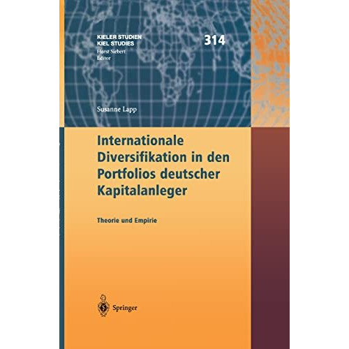 Internationale Diversifikation in den Portfolios deutscher Kapitalanleger: Theor [Hardcover]