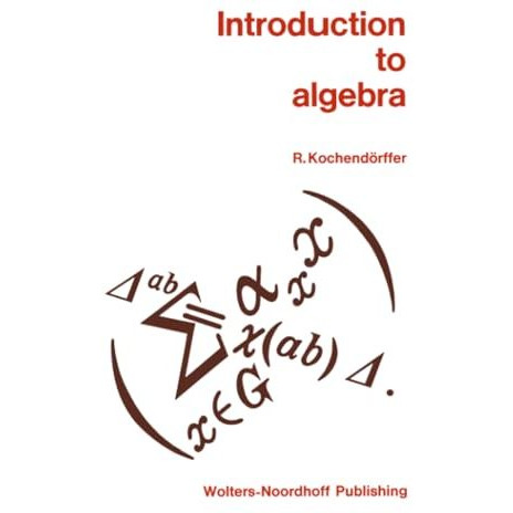 Introduction to Algebra [Paperback]