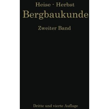 Lehrbuch der Bergbaukunde [Paperback]