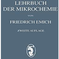 Lehrbuch der Mikrochemie [Paperback]