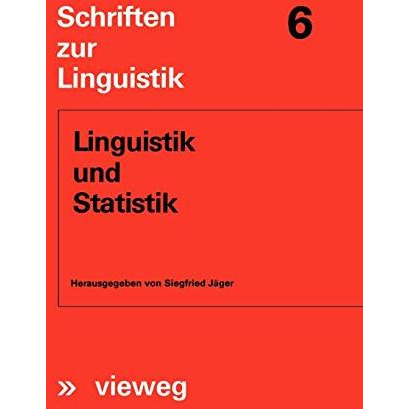 Linguistik und Statistik [Paperback]