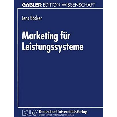 Marketing f?r Leistungssysteme [Paperback]