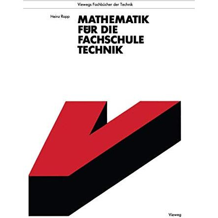 Mathematik f?r die Fachschule Technik [Paperback]