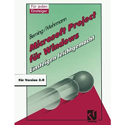 Microsoft Project f?r Windows: Einsteigen leichtgemacht [Paperback]