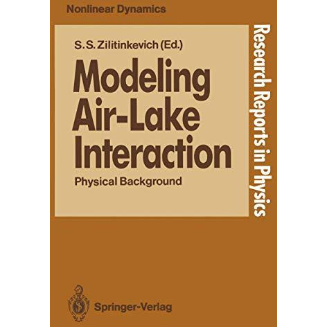 Modeling Air-Lake Interaction: Physical Background [Paperback]