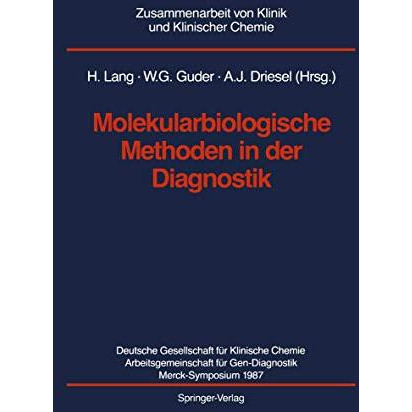 Molekularbiologische Methoden in der Diagnostik [Paperback]