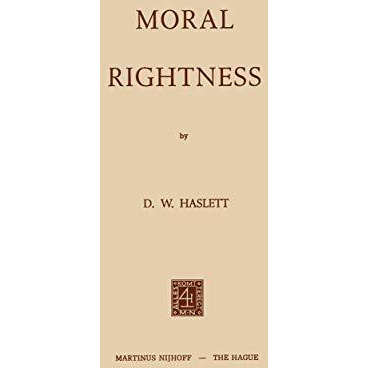 Moral Rightness [Paperback]