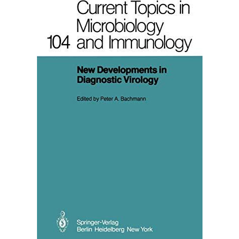 New Developments in Diagnostic Virology [Paperback]