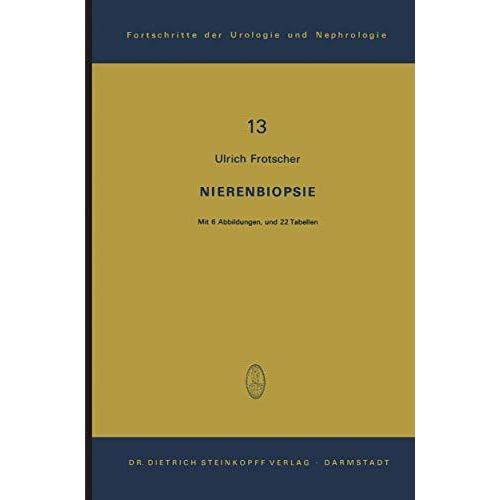 Nierenbiopsie [Paperback]