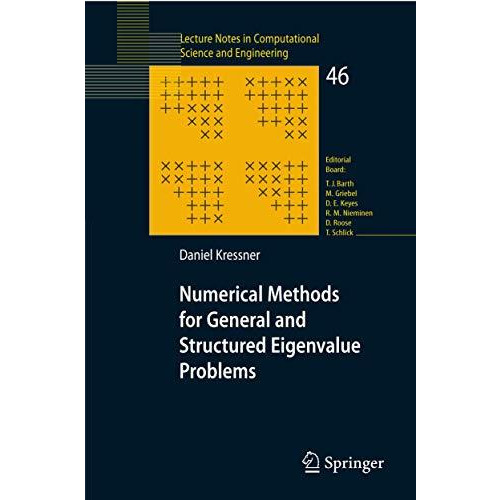 Numerical Methods for General and Structured Eigenvalue Problems [Paperback]