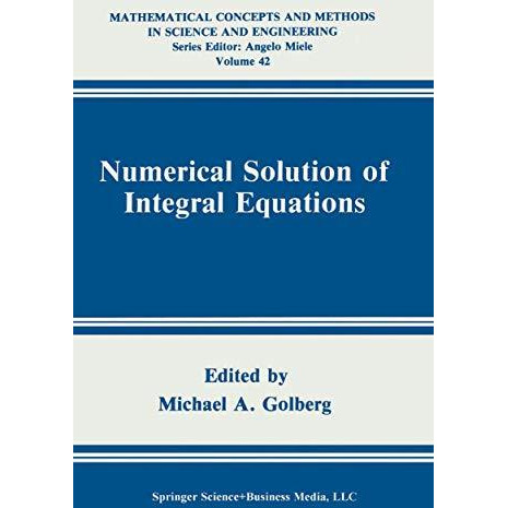 Numerical Solution of Integral Equations [Paperback]