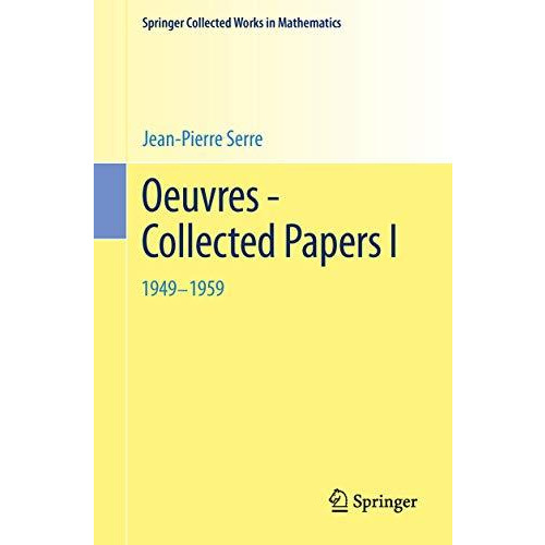 Oeuvres - Collected Papers I: 1949 - 1959 [Paperback]