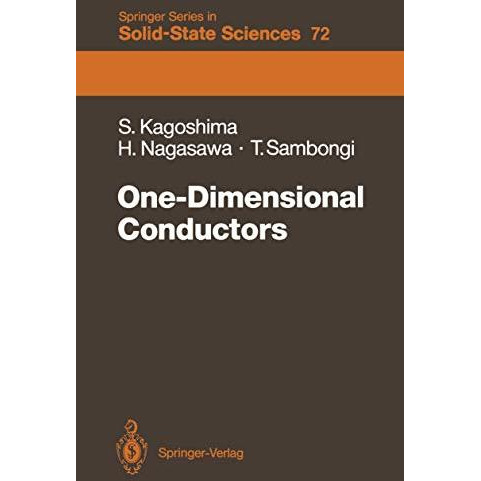 One-Dimensional Conductors [Paperback]