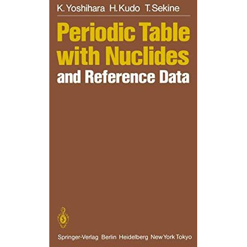 Periodic Table with Nuclides and Reference Data [Paperback]