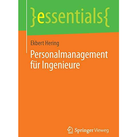 Personalmanagement f?r Ingenieure [Paperback]